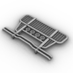 Кенгурятник Volvo тип2 М1:43