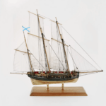 Сборная деревянная модель "Люгер Петергоф" 1:72