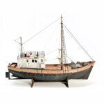 Сборная деревянная модель "Баркас Верещагина" 1:72