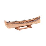 Сборная модель Шлюпка 6 вес. 1763г.+фигурка 1:72