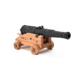 Сборная модель французской пушки XVIII век.1:48