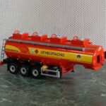 Полуприцеп бензовоз 3-х осный "Роснефть" готовая модель 1:43 ПОД ЗАКАЗ