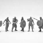 Набор фигурок "Варяги" IX-XII  век. 1:48